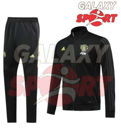 ENSEMBLE BLOUSON MANCHESTER UNITED - NOIR/JAUNE - SAISON 2019/2020