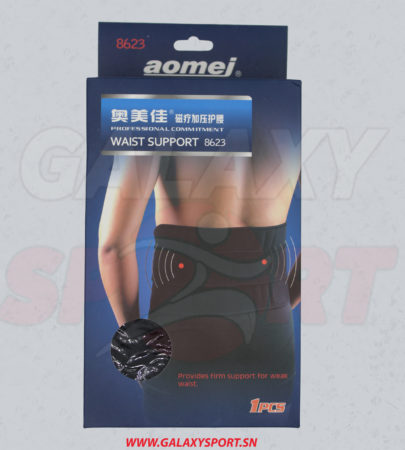 Ceinture magnétique de soutien lombaire  attelle réglable pour le bas du dos  auto-chauffant n°8623