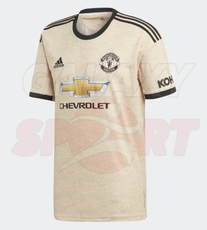 Maillot Manchester United Exterieur - Beige - Saison 2019/2020