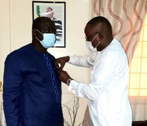 seydou-sane,-pdt-du-casa-sport,-eleve-au-grade-de-chevalier-de-l’ordre-national-du-lion