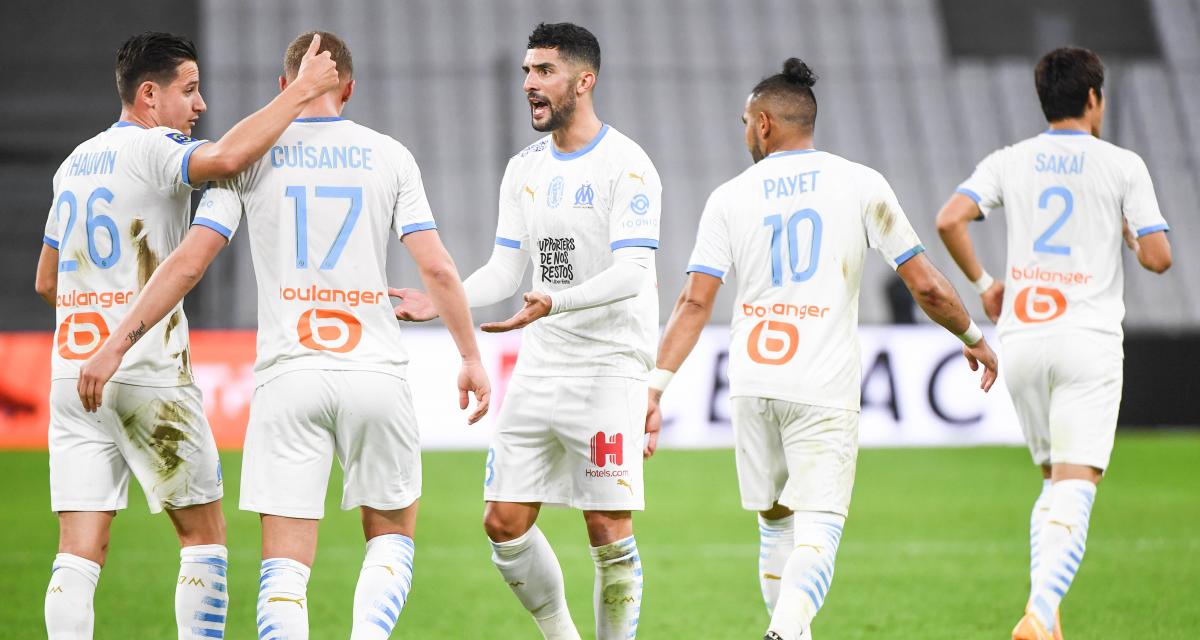 -om-–-olympiakos-:-les-equipes-officielles