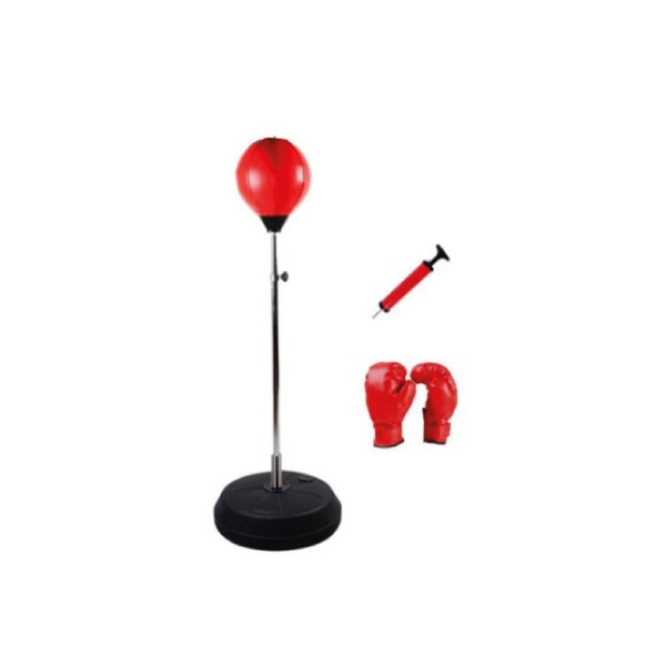 Ensemble Punching Ball avec Paire de Gants Boxe Ensemble Punching