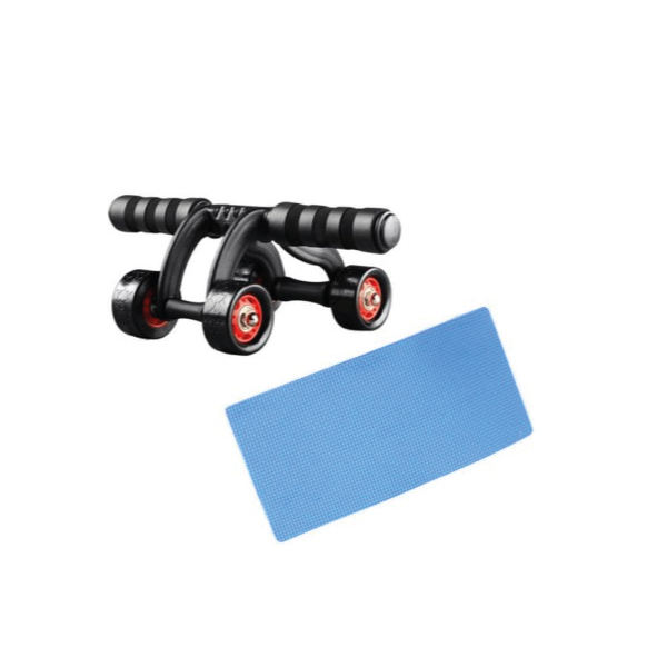Rouleau Abdominal Système 4 Roues Sport Fitness Rouleau Abdominal
