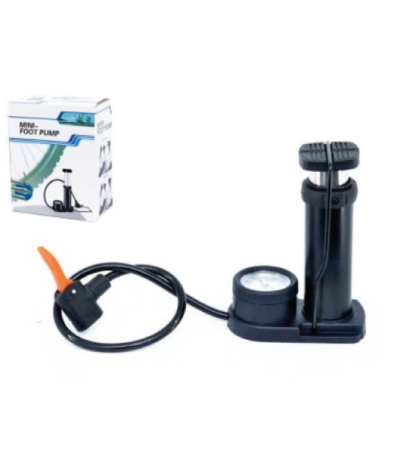 Mini Pompe à Pied avec indicateur de pression MPPIP007