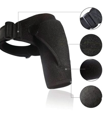 Soutien Epaule Neoprene Respirant Ajustable Homme et Femme SENRA054